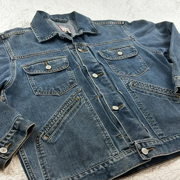 Old Navy denim Jean jacket men’s small - Picture 2 of 8